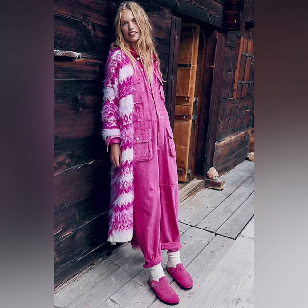 Free People Hollywood Pink Cardi